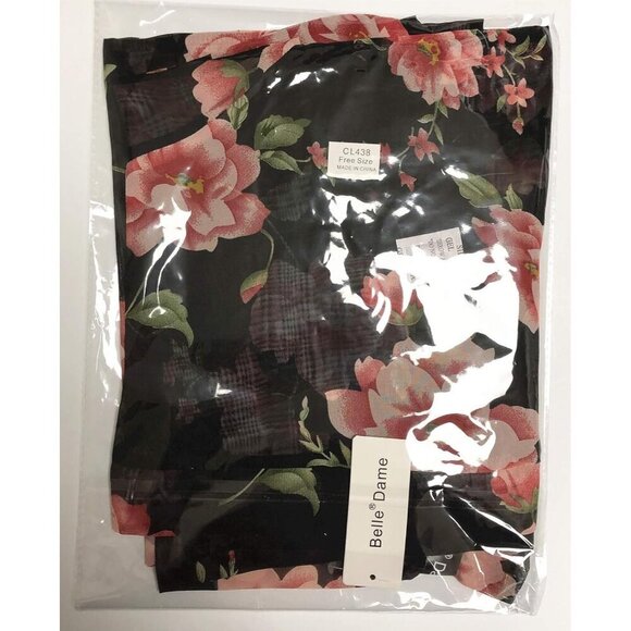 Women’s Chiffon Kimono Bathing Open Front Duster Kimono Beach Cover Up - Picture 7 of 7